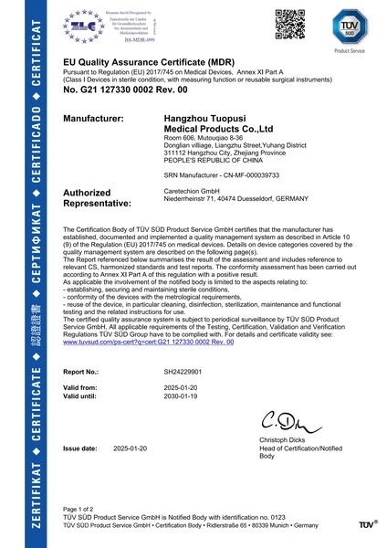 TPS MEDICAL-MDR CE