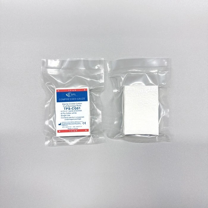 Compressed Krinkle Gauze